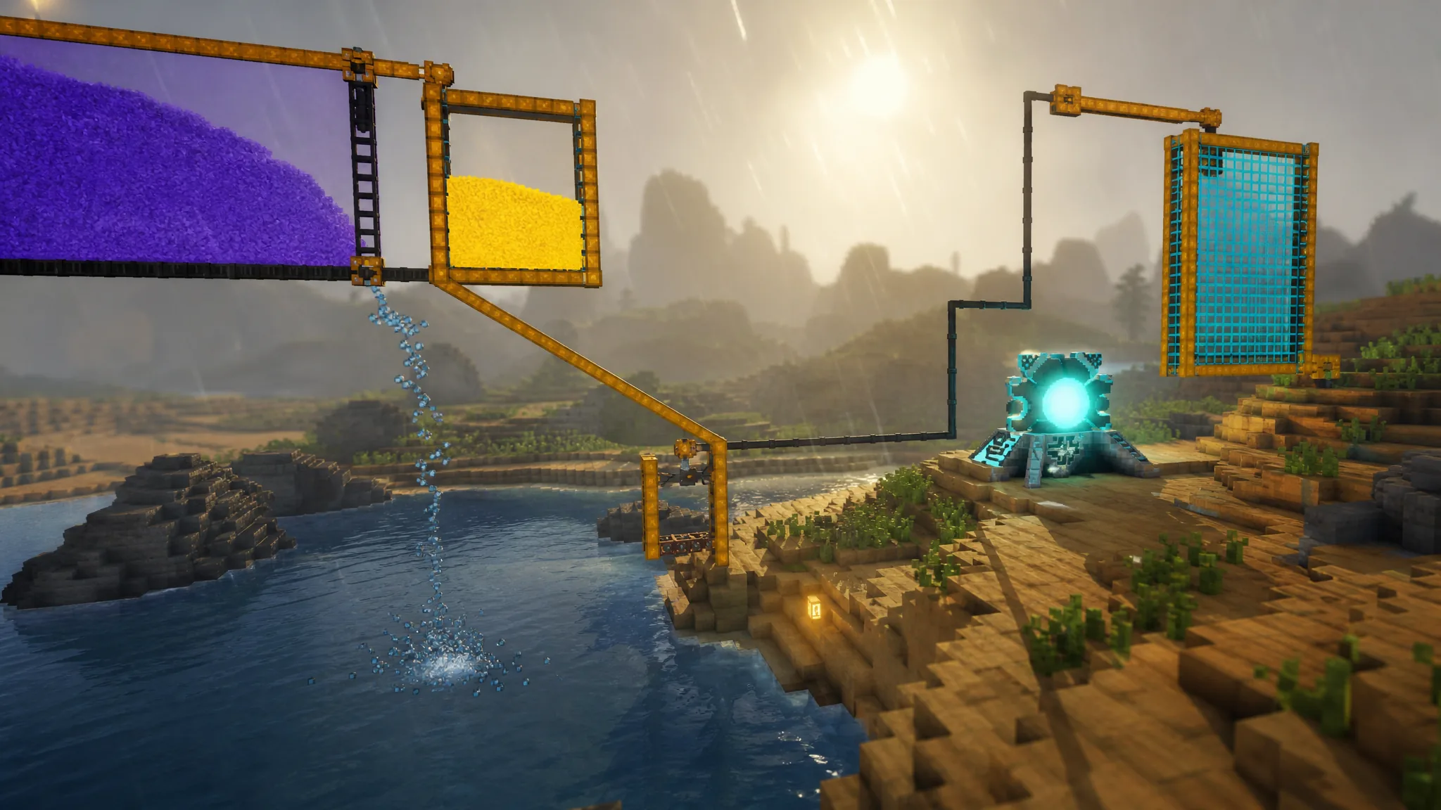 Sandustry: How Water Works and How to Get Infinite Water