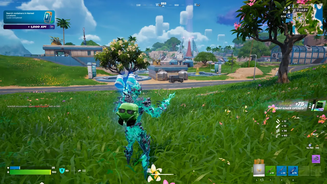 Opening containers is the main loot loop during Power Hours, when chest odds are tilted toward Sonic-themed drops.