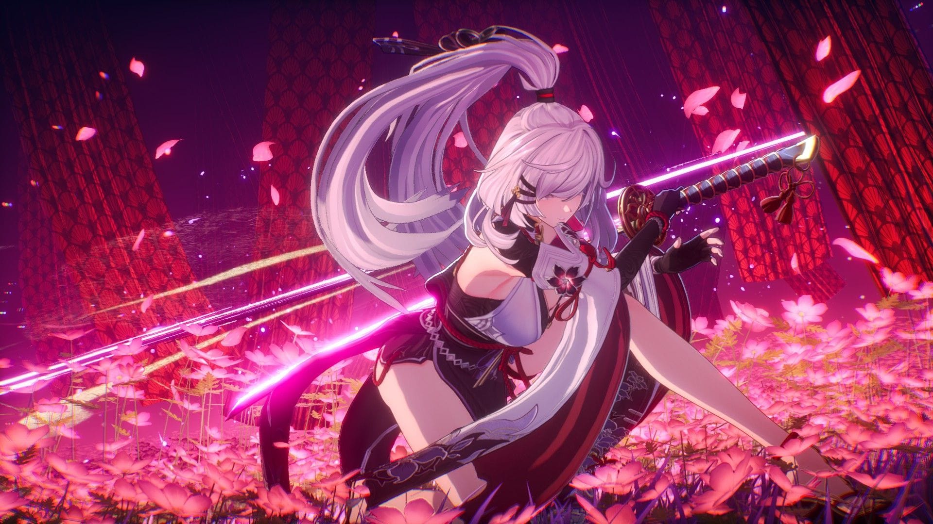 Zankou, the Scarlet Letter member and Incantation S-Rank, in her Version 1.3 character art