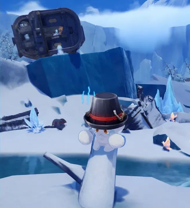 Jack Frost Train Puzzle Location In Genshin Impact
