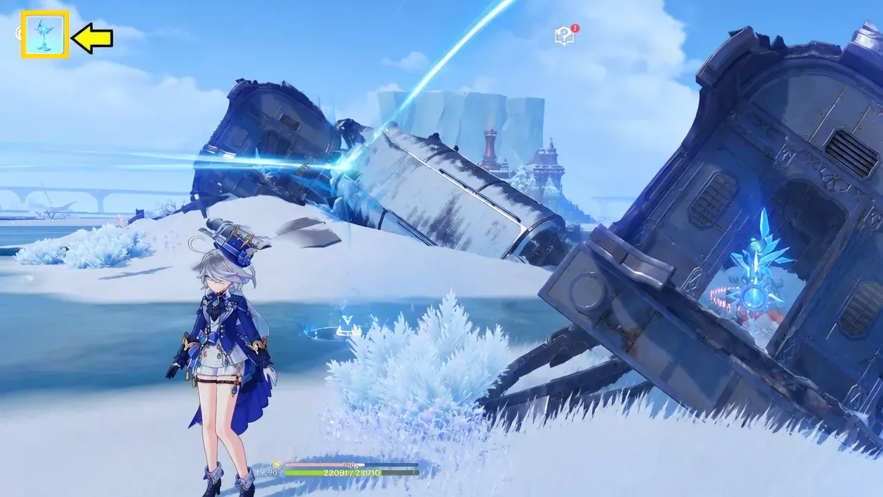 How To Save the Jack Frost inside the Train 2 In Genshin Impact