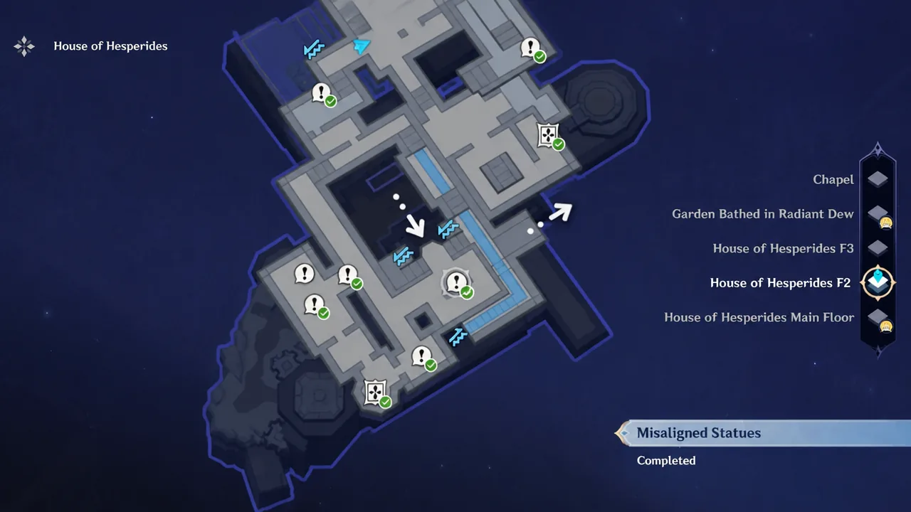House of Hesperides Puzzles in Genshin Impact