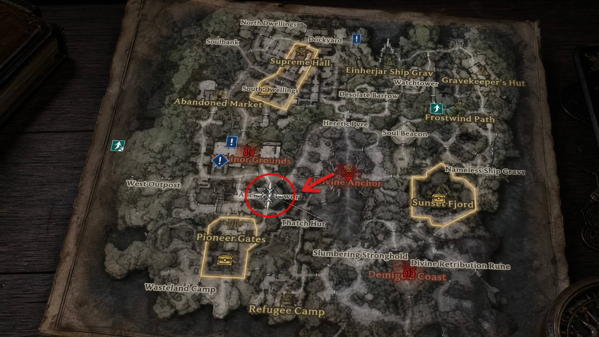 Harpy's third location