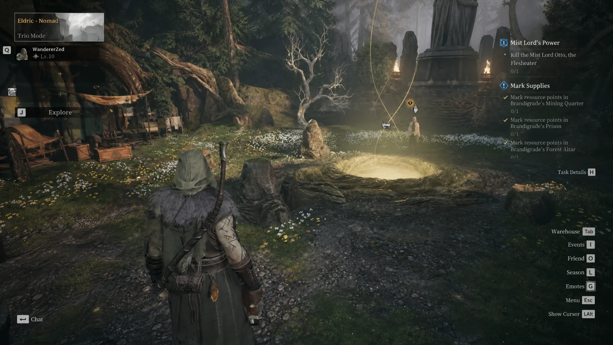 Mistfall Hunter Base