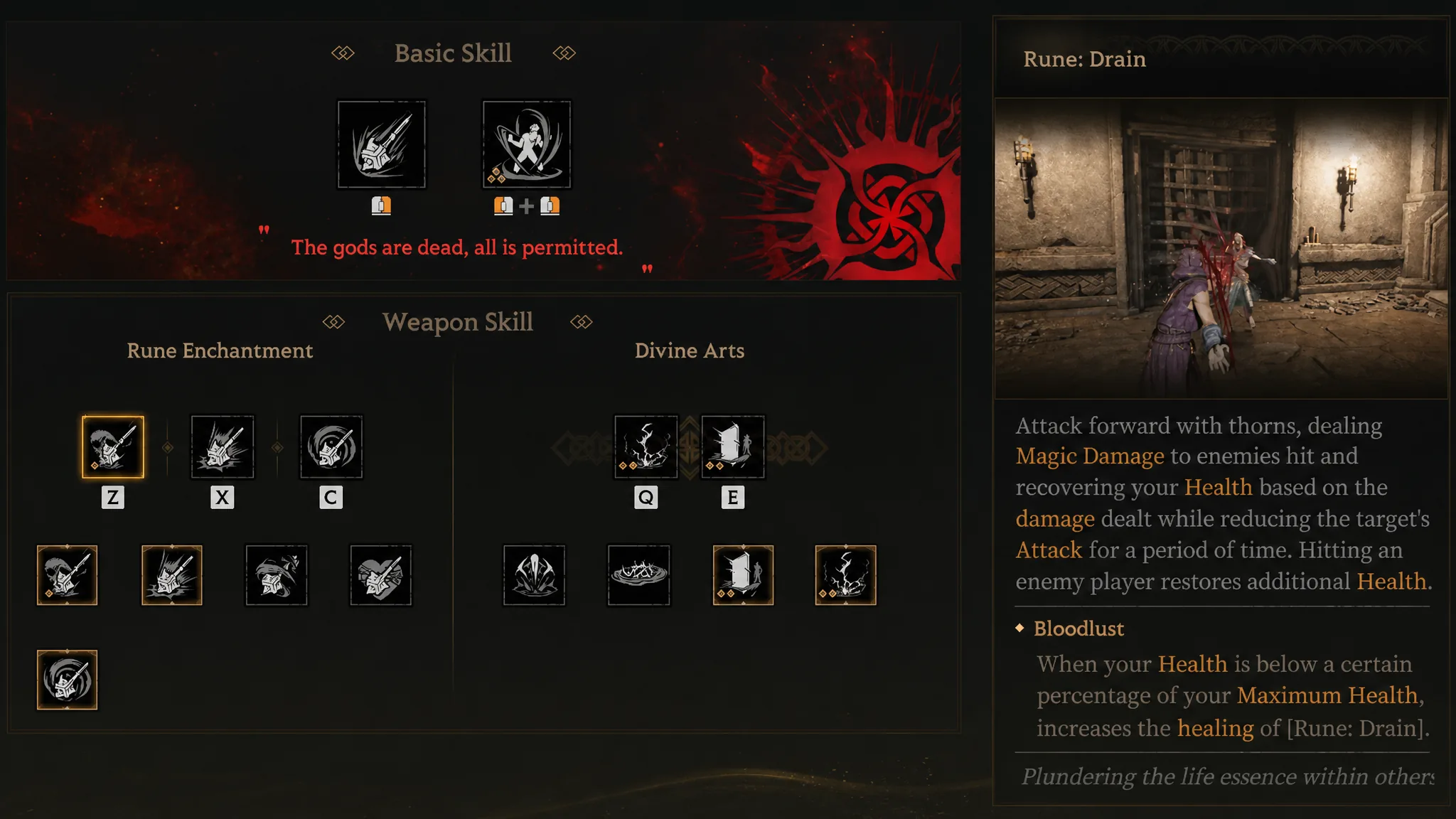 Seer skills in Mistfall Hunter