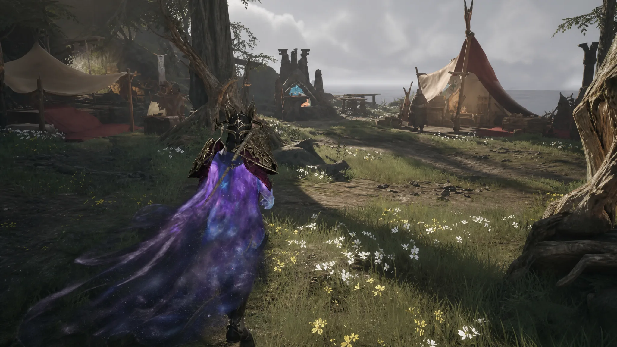 Mistfall Hunter Stardust Genesis skin in the real gameplay