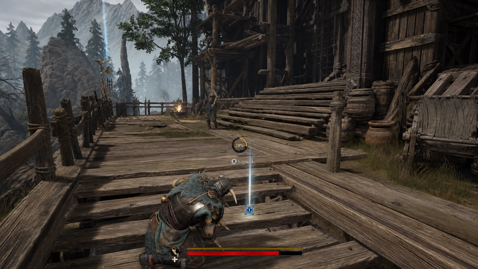 Taking the Bell Fragment Mistfall Hunter Tracking the Treasure Quest