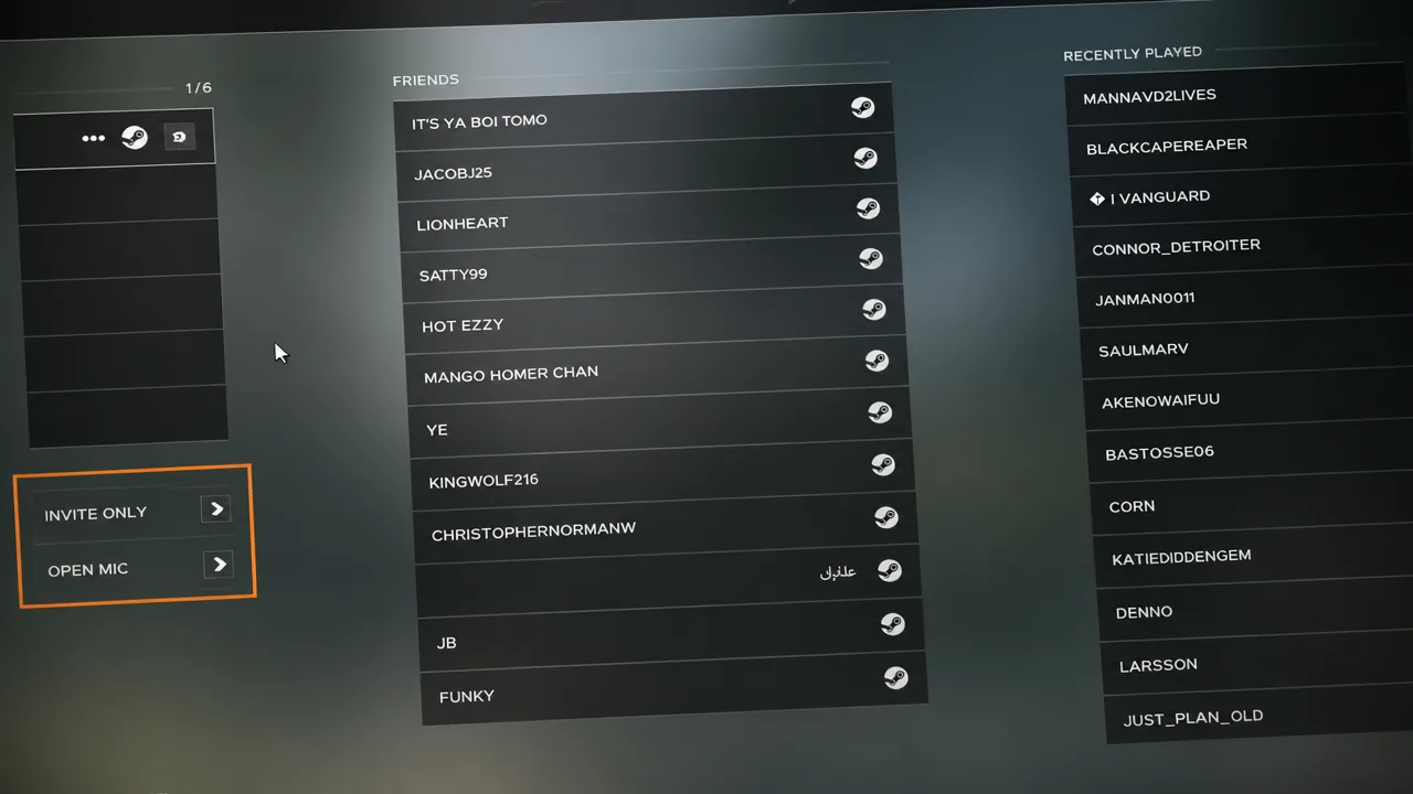 Squad List in Hell Let Loose Vietnam