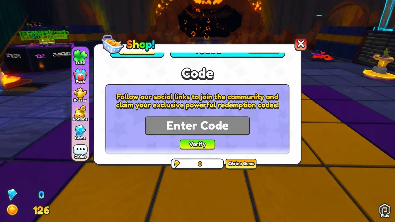 Mutant Plants: Base Defense the codes tab