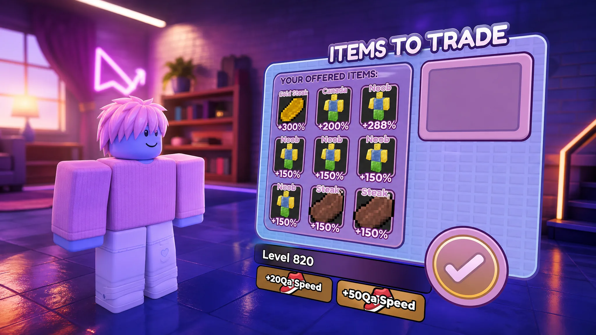 How to Trade Items in +1 Speed Keyboard Escape