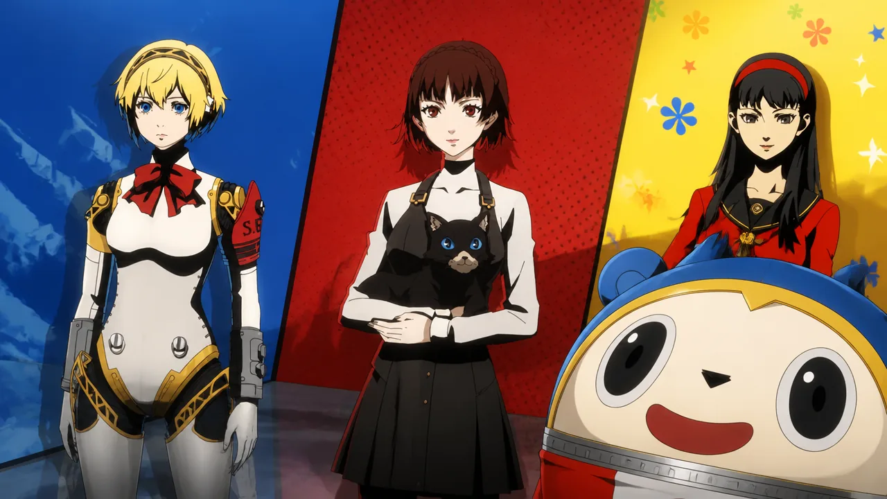 Nikke x Persona collab characters