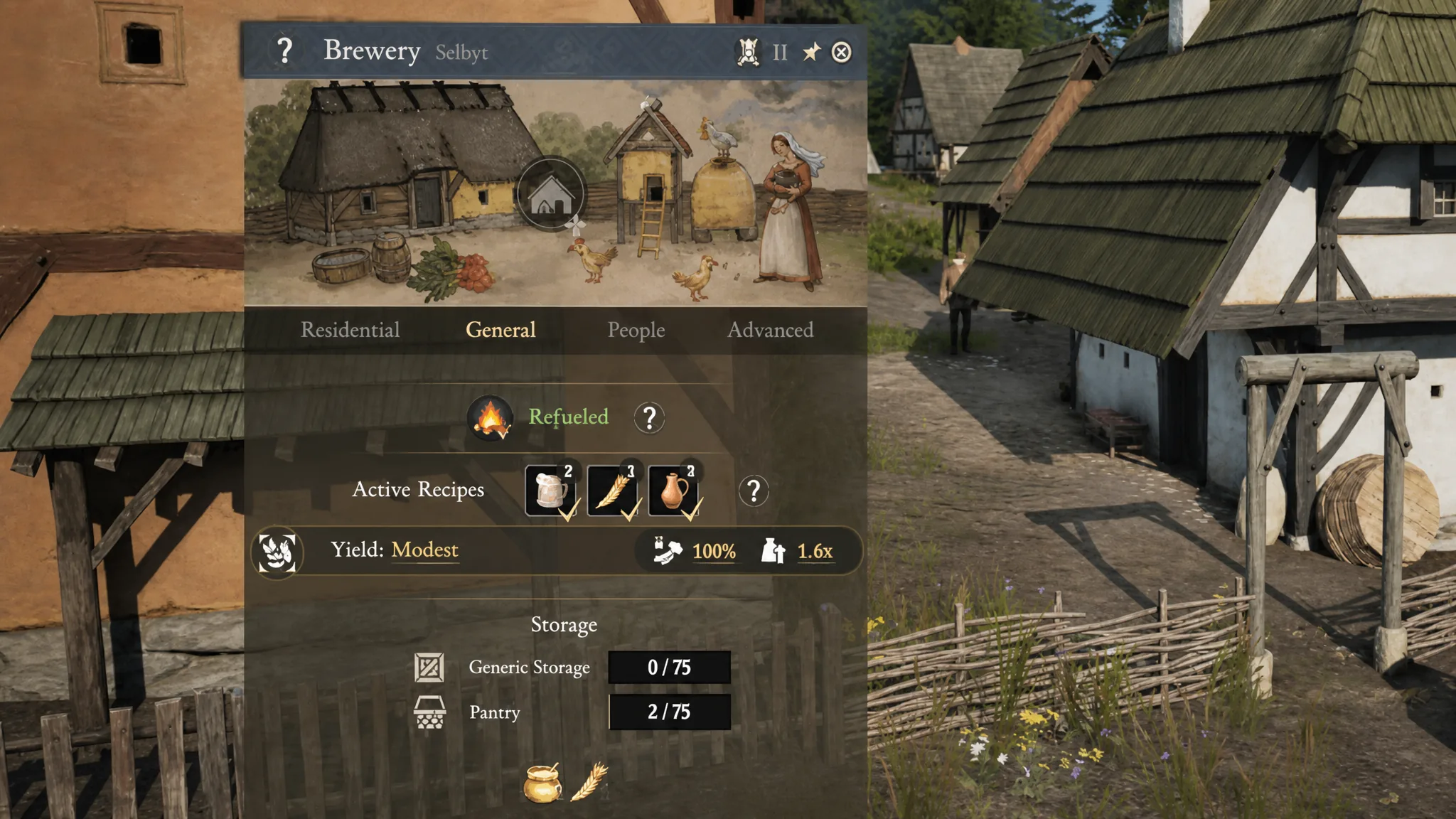 Manor Lords update August 2026 - Recipes at the Brewery