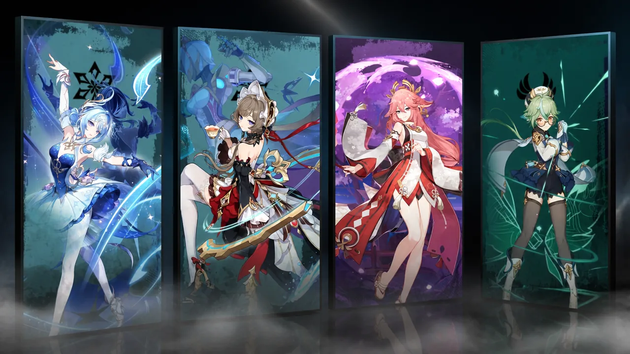 Sandrone -Yae Miko-Sucrose-and Odette Team Composition in Genshin Impact