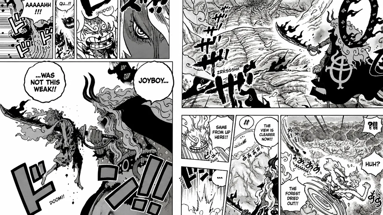 One Piece Chapter 1190 Luffy Vs Imu Round 2