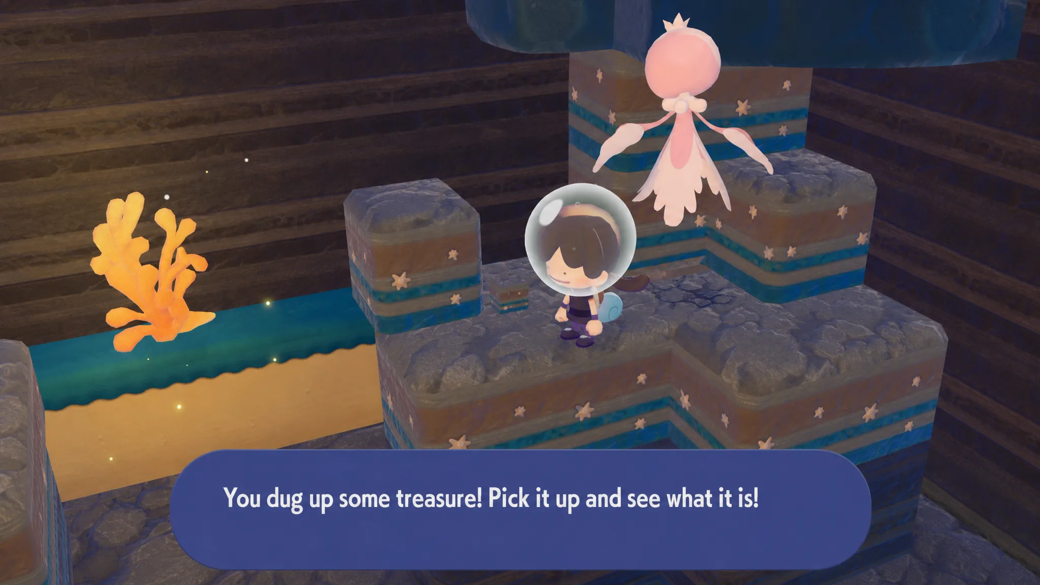 Finding the Starmie Doll with Frillish in Pokémon Pokopia