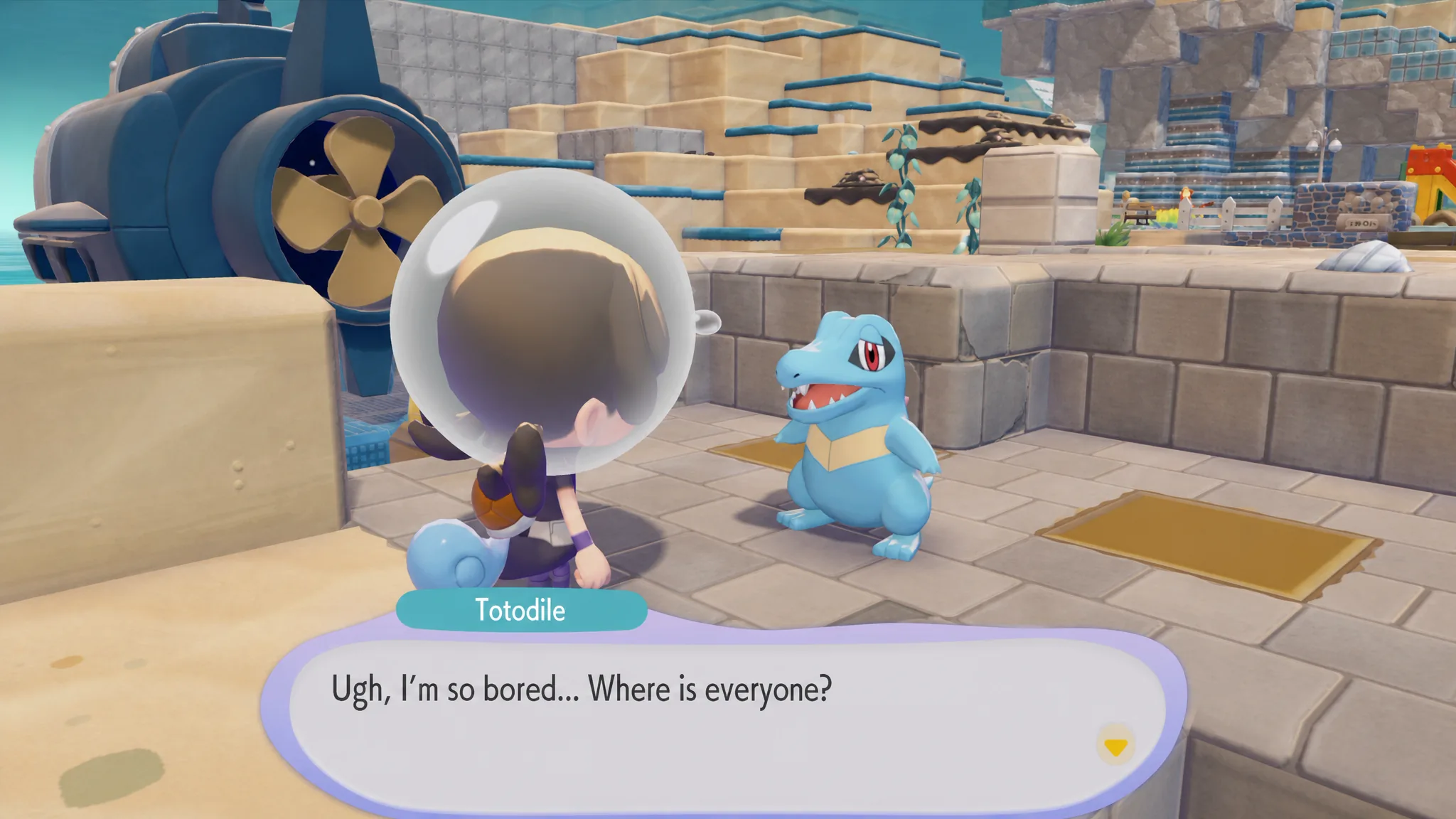 Where to find Totodile in Pokémon Pokopia