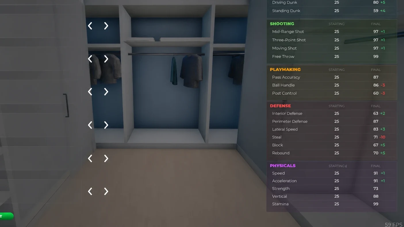Practical Basketball Shooting Guard Build