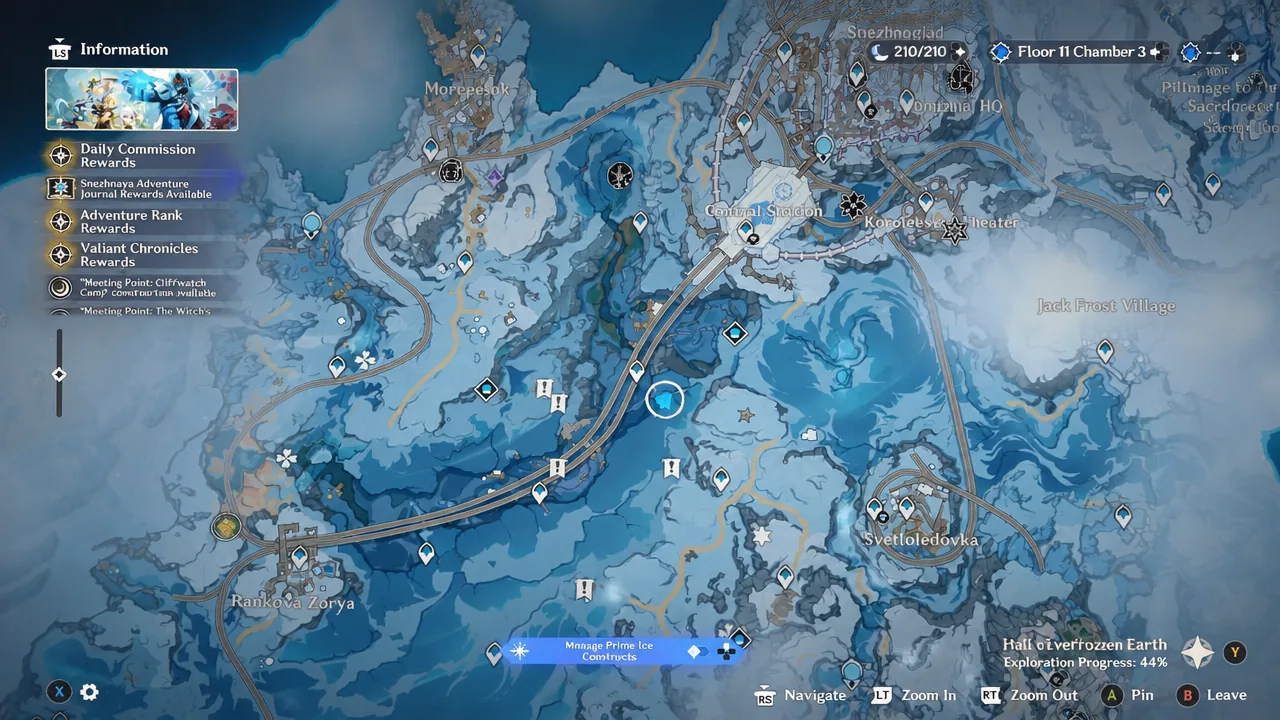 how to win the race against a jack frost 1 in genshin impact