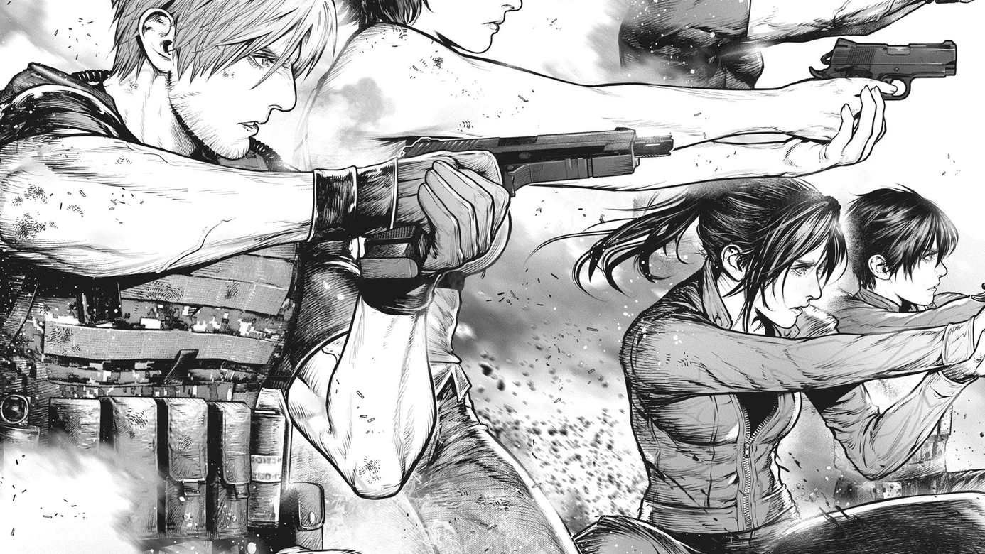 Resident Evil Death Island Official Manga Screenshot