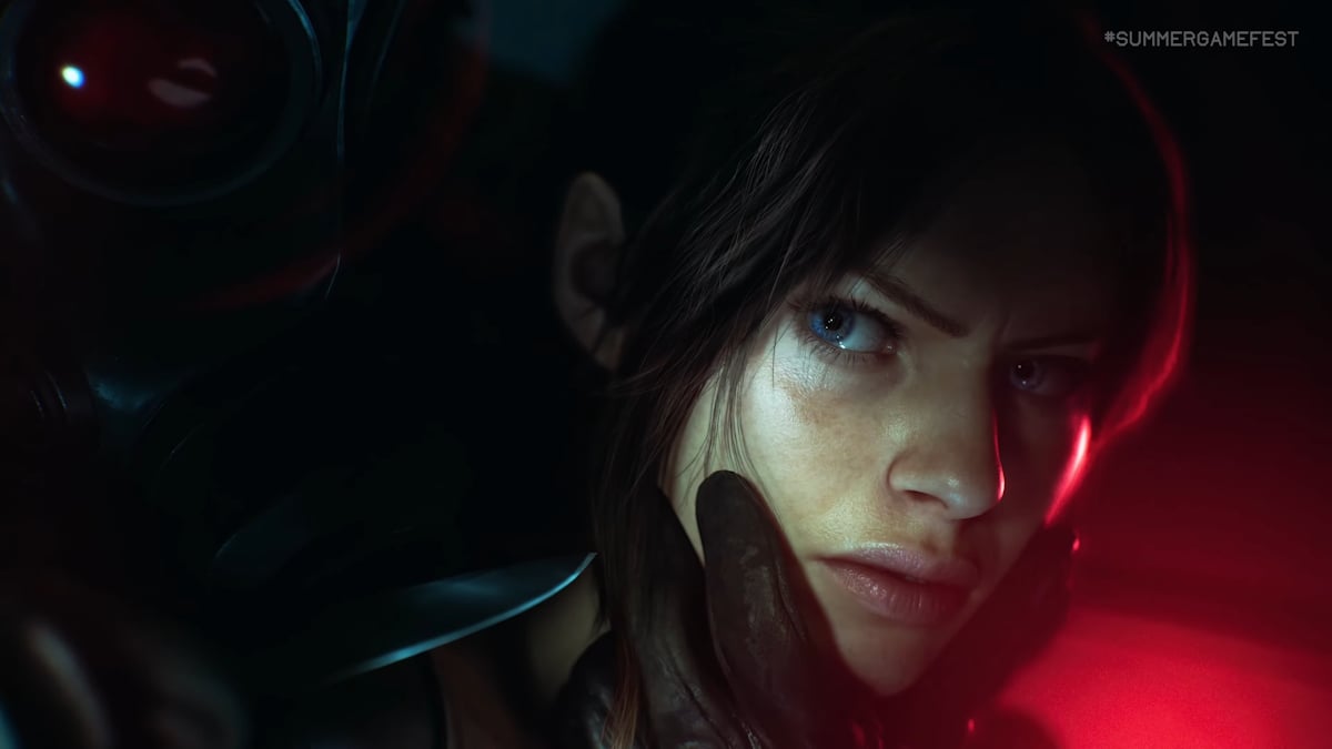 Claire Redfield's updated character model from the Resident Evil Veronica remake
