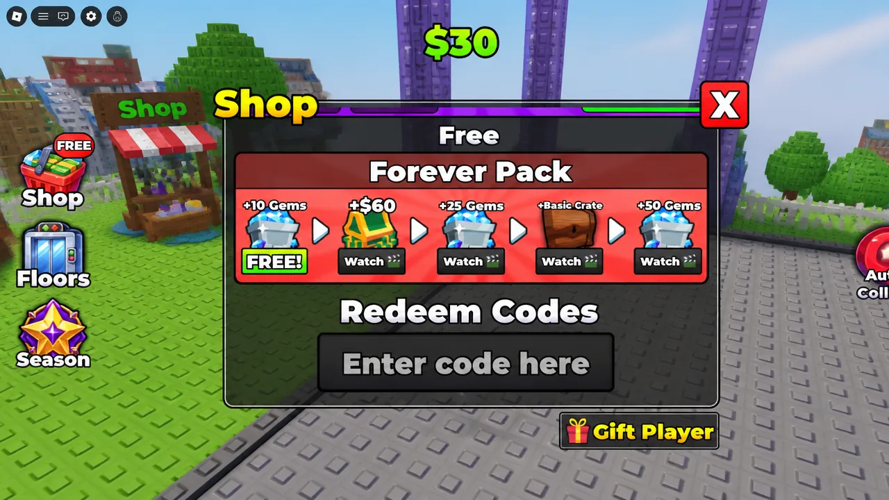 Roblox Become a Billionaire Codes Redemption System
