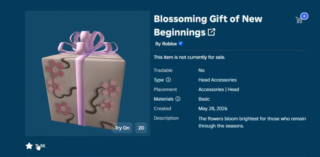 Roblox How To Get And Open The Blossoming Gift Of New Beginnings Roblox How To Get And Open The Blossoming Gift Of New Beginnings 7c2359 