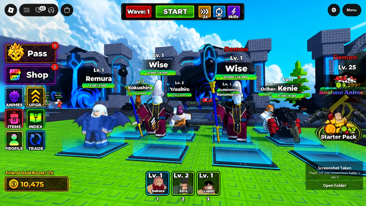 image showing mutated Anime in Roll Anime to Fight