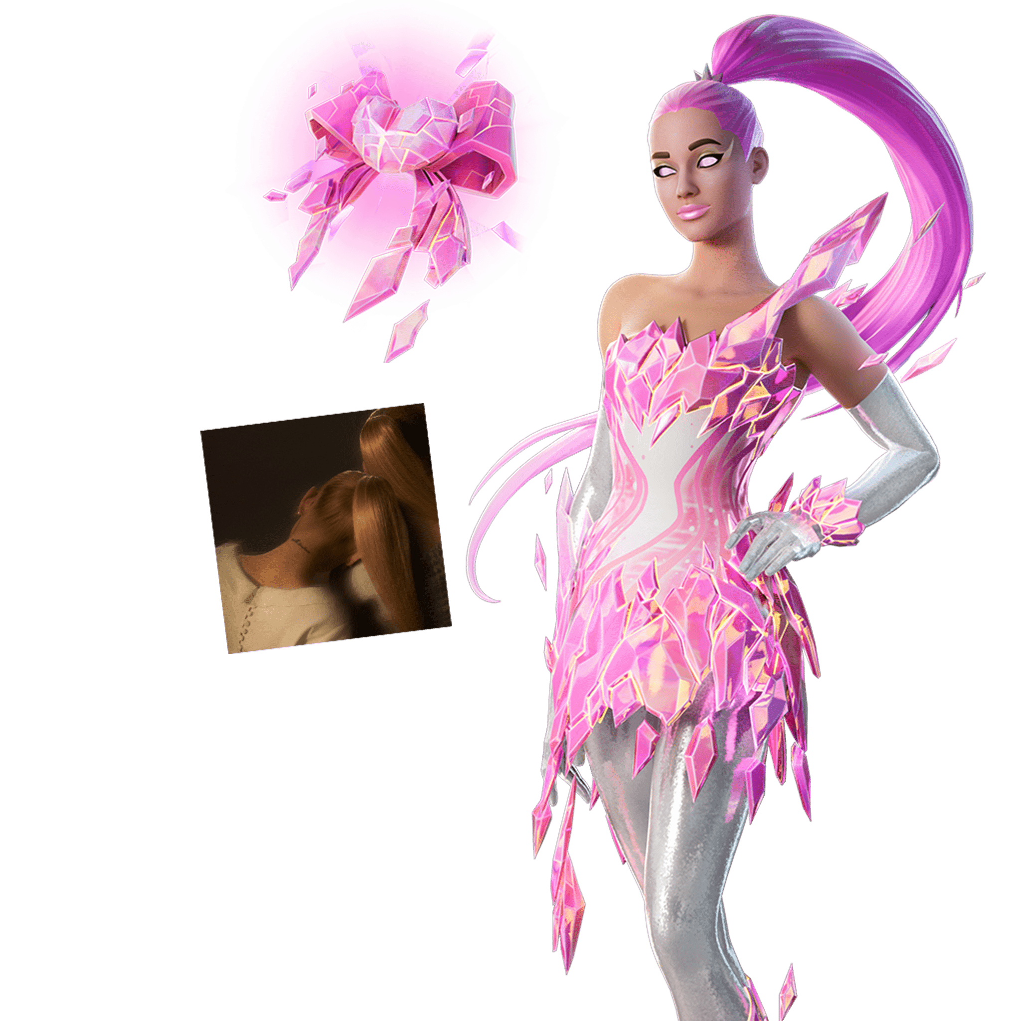 Rosy Rift Goddess Ariana Bundle — Fortnite item shop