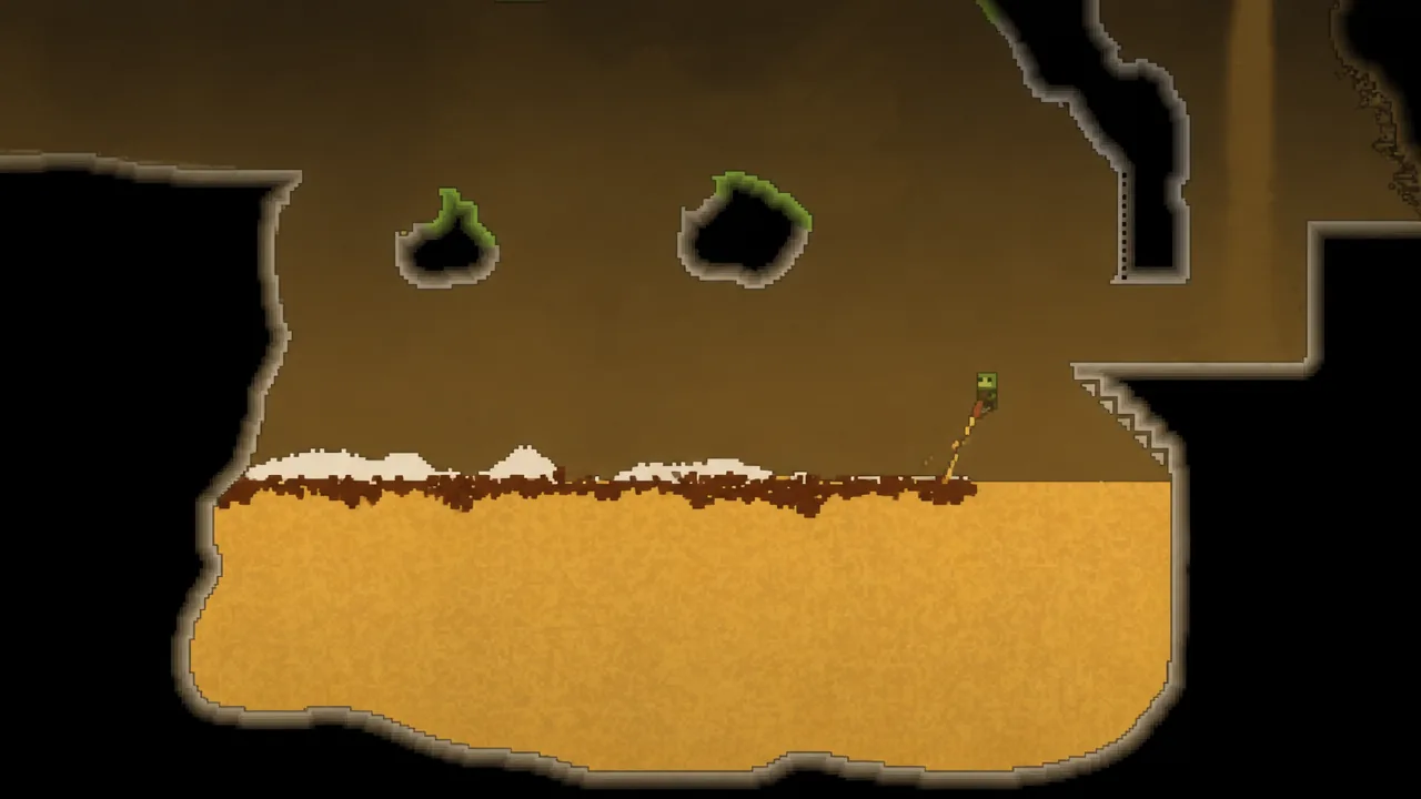 to Move Lava in Sandustry - step 1