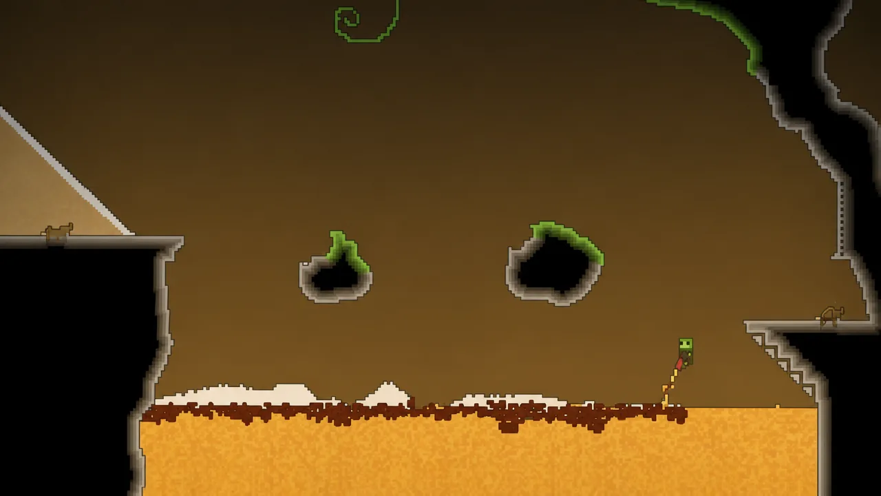 The lava freezes into Scoria