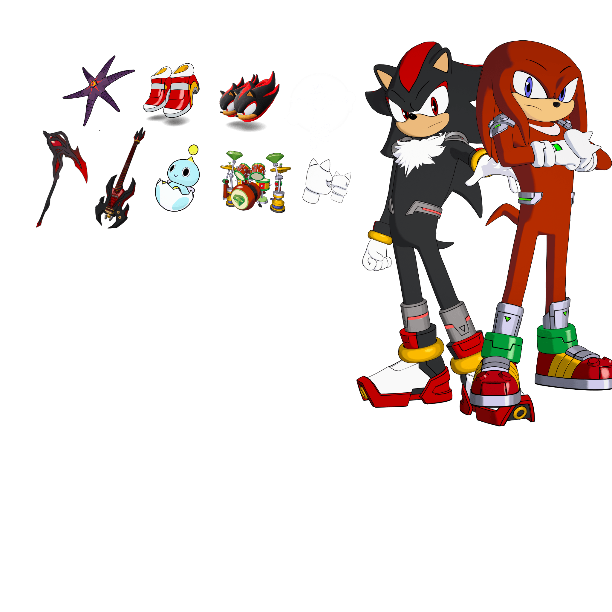 Shadow the Hedgehog & Knuckles the Echidna Bundle — Fortnite item shop