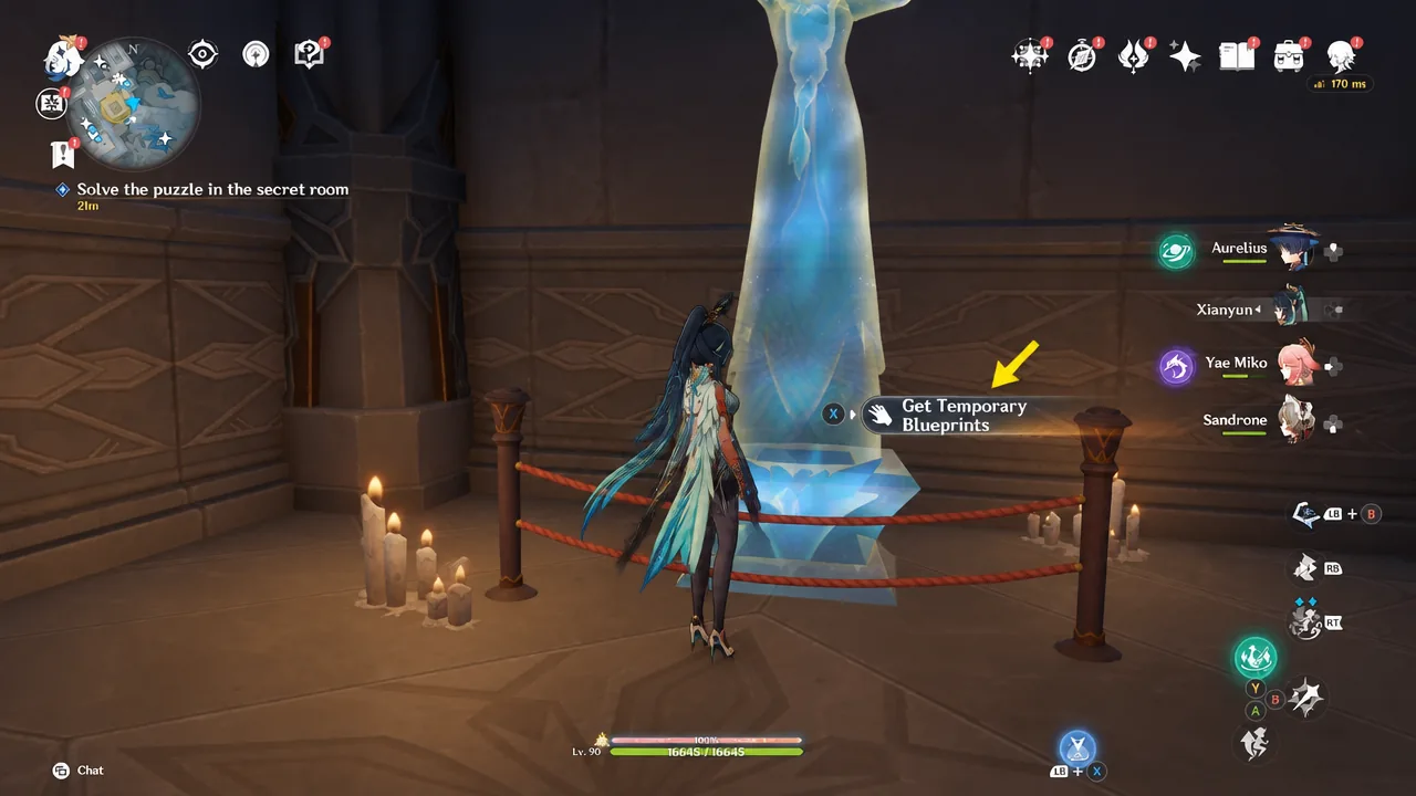 genshin-impact-house-of-the-soulless-quest-guide-full-walkthrough-how-to-solve-puzzle-in-the-secret-room - get blueprint 2