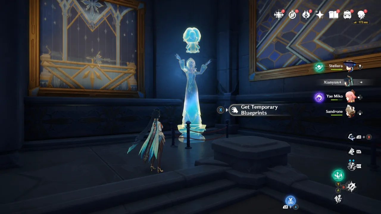 genshin-impact-house-of-the-soulless-quest-guide-full-walkthrough-how-to-solve-puzzle-in-the-secret-room - get blueprint 1