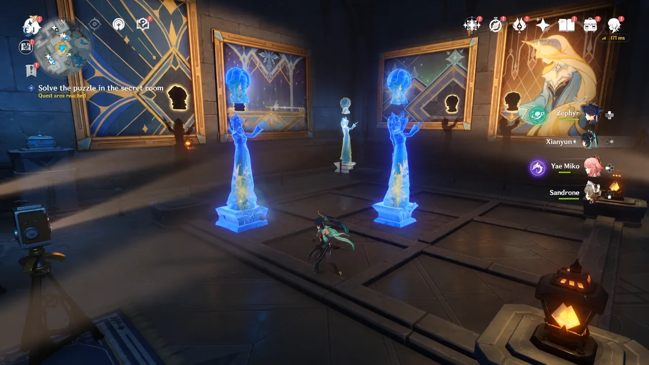 genshin-impact-house-of-the-soulless-quest-guide-full-walkthrough-how-to-solve-puzzle-in-the-secret-room - solution statue puzzle