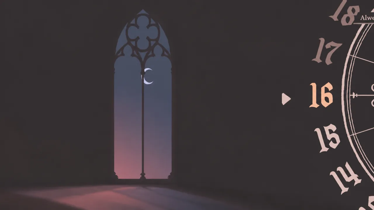Sovereign Tower time cycle shown by a clock