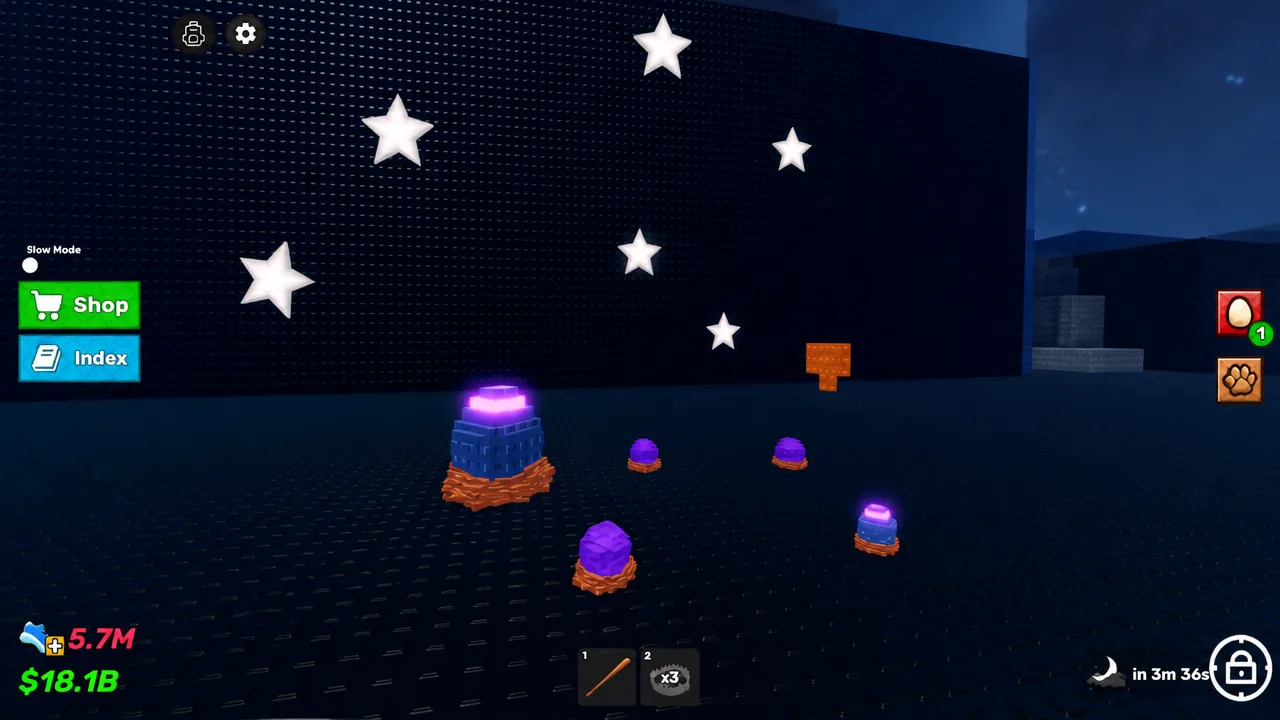 The Cosmic zone in Steal an Egg, a late-game area with high-rarity eggs