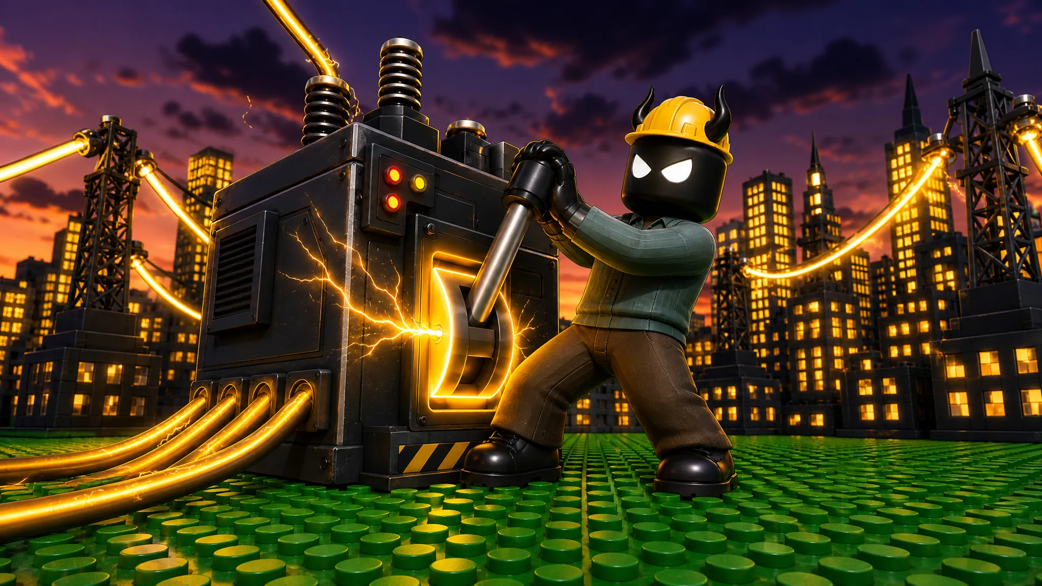 How Stealing Power and City Demand Work in a Roblox Power Tycoon