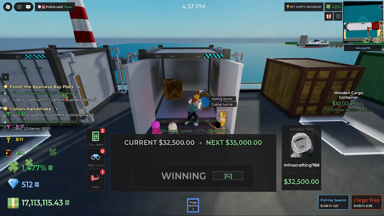 Gameplay view illustrating the reduced gavel spawn rate after the nerf
