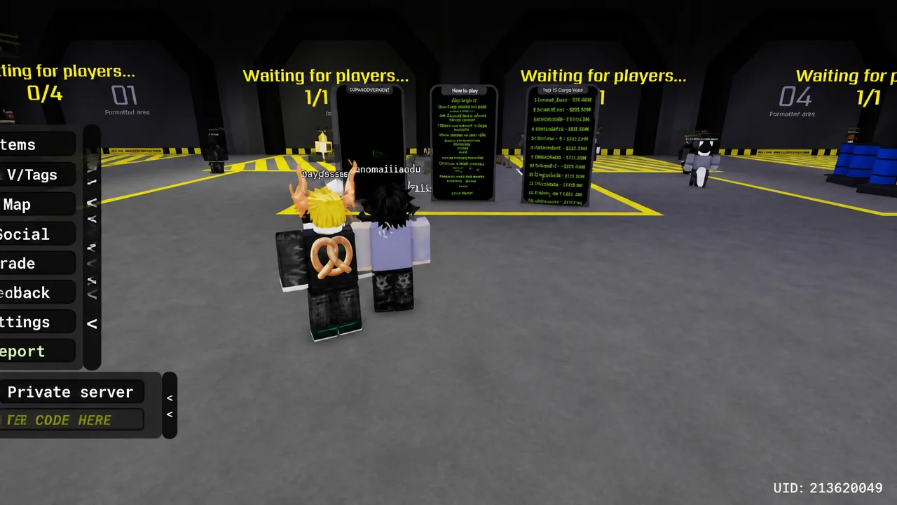 Screenshot SubCargo Codes