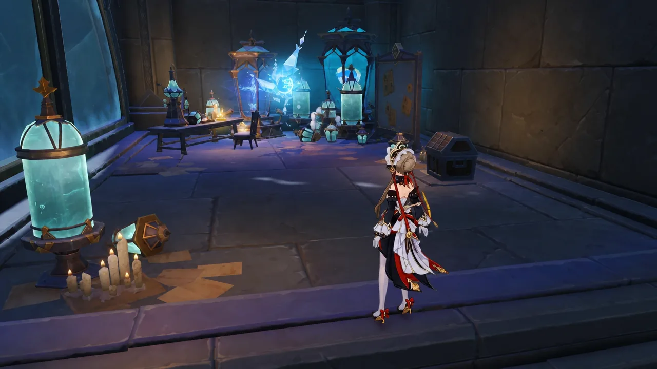 Suspicious Ceiling Quest Guide 9 in genshin impact