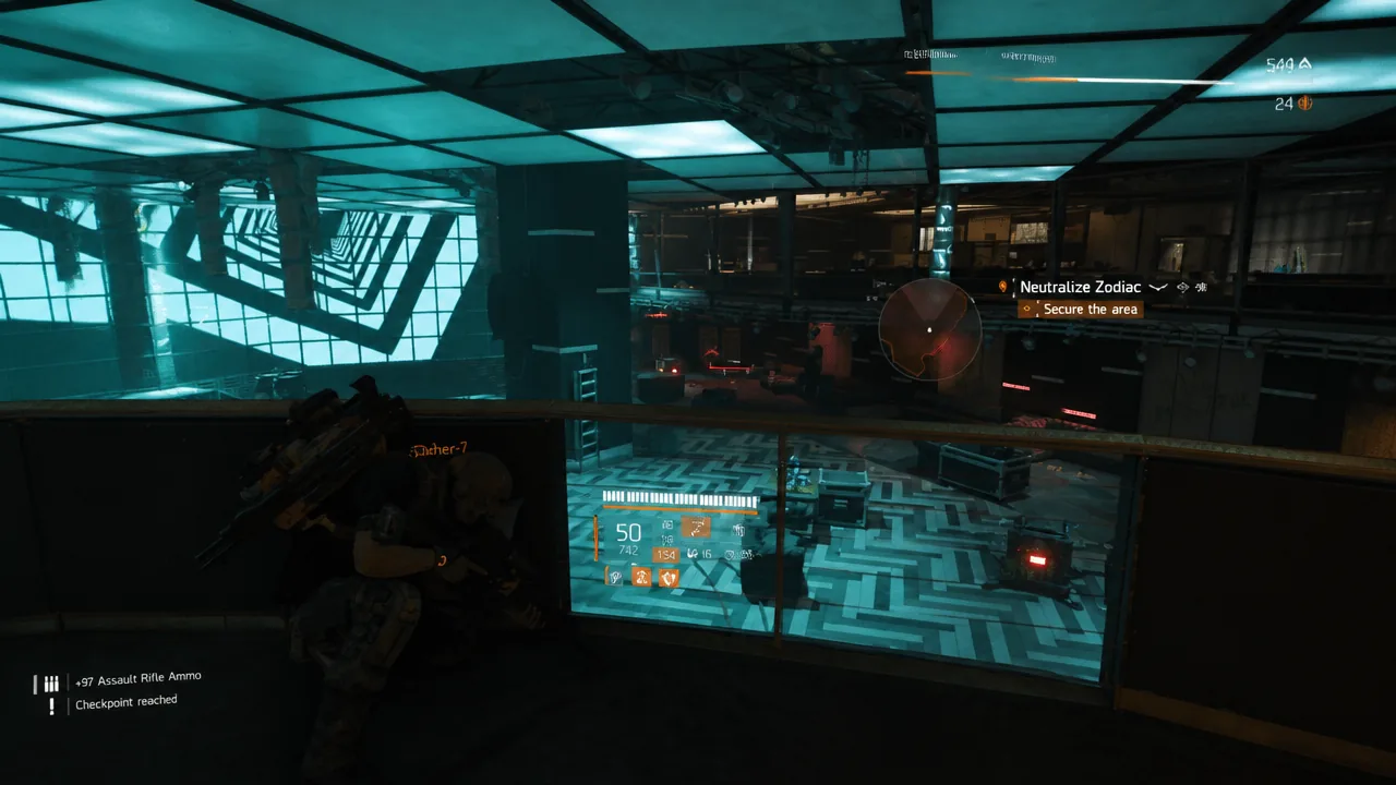 Facing Zodiac in The Division 2