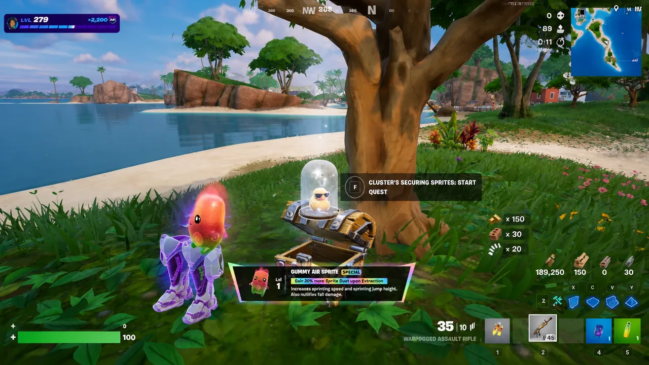Cluster's Found Quests - Fortnite