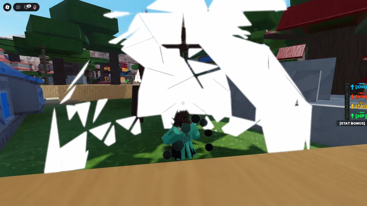 Character mid-ability in Tyn Tailed Spirit with a bright white burst filling the screen