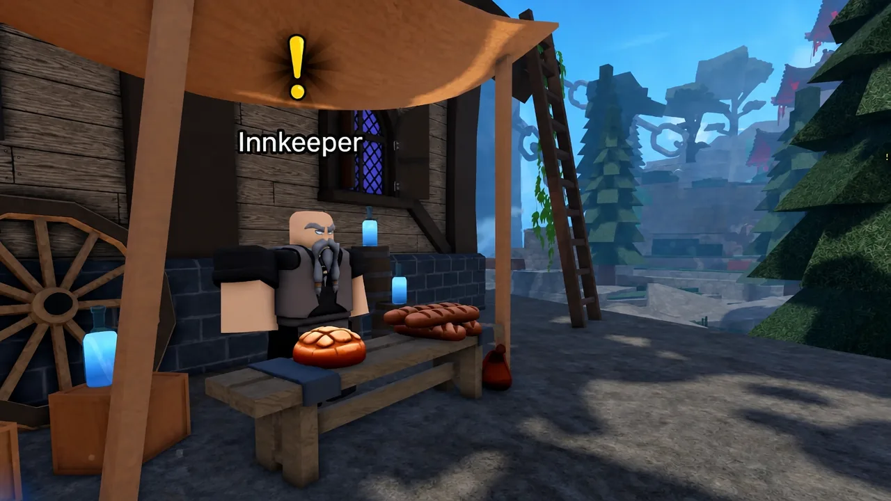The Inn Keeper in Unscathed