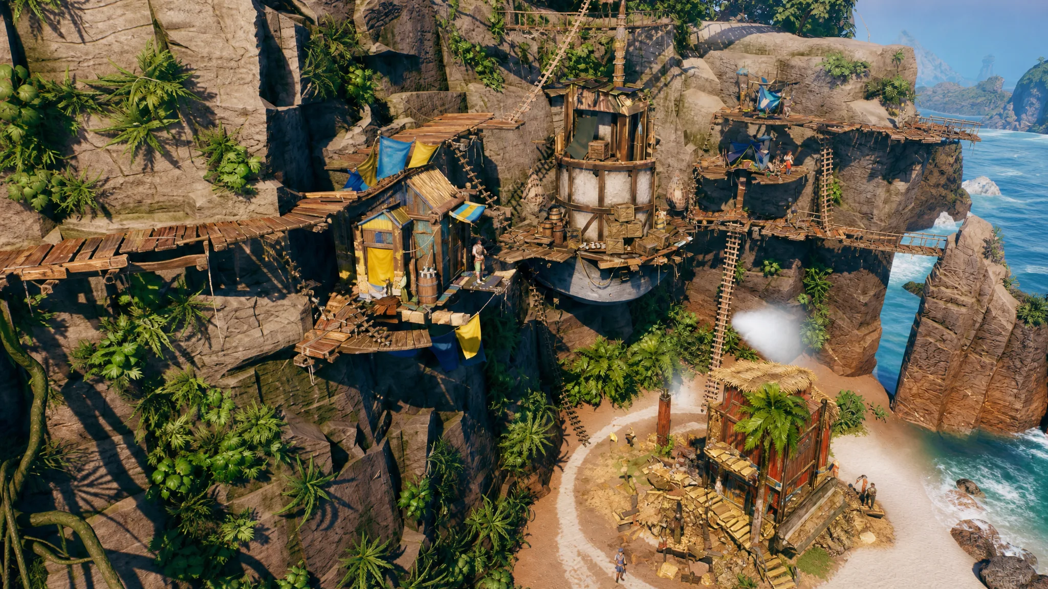 A player unlocking the best Principle Buildings in Corsair Cove