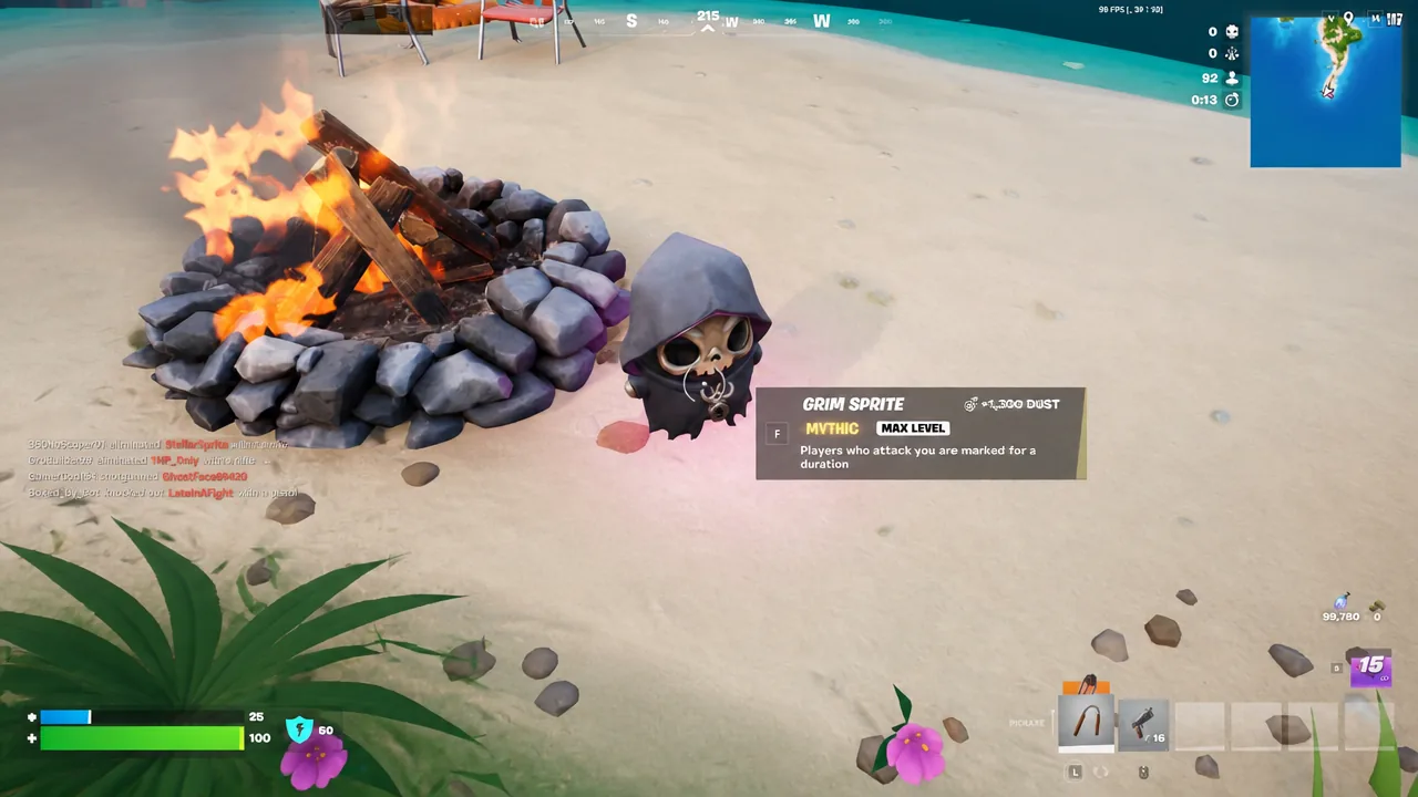 How to get a Grim Sprite - Fortnite - 1