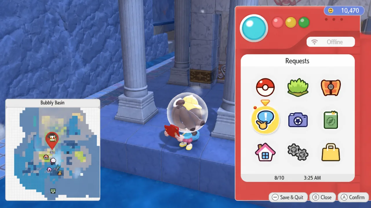 Ocean doors map location in pokopia