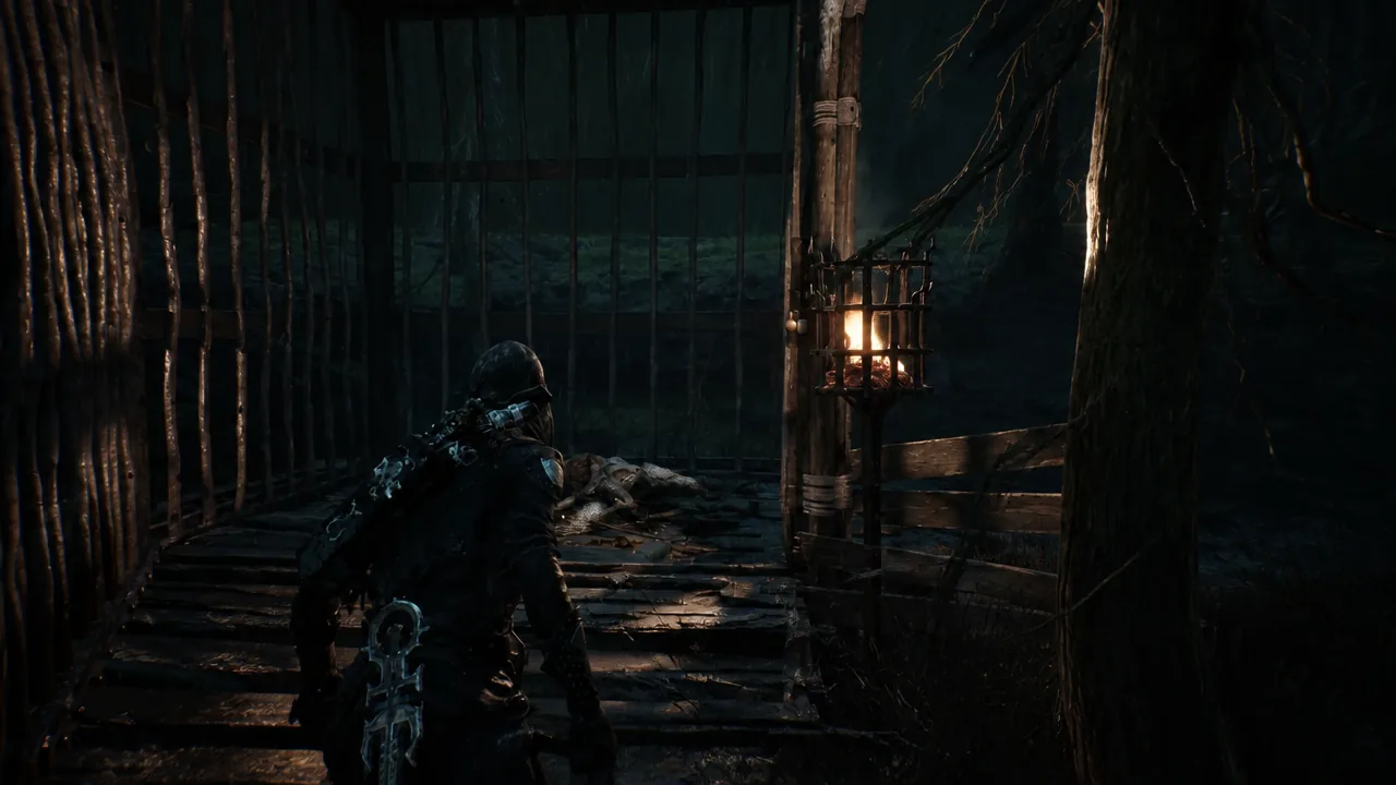 The Sunken Village bone chest crumbling open after all three offerings are lit