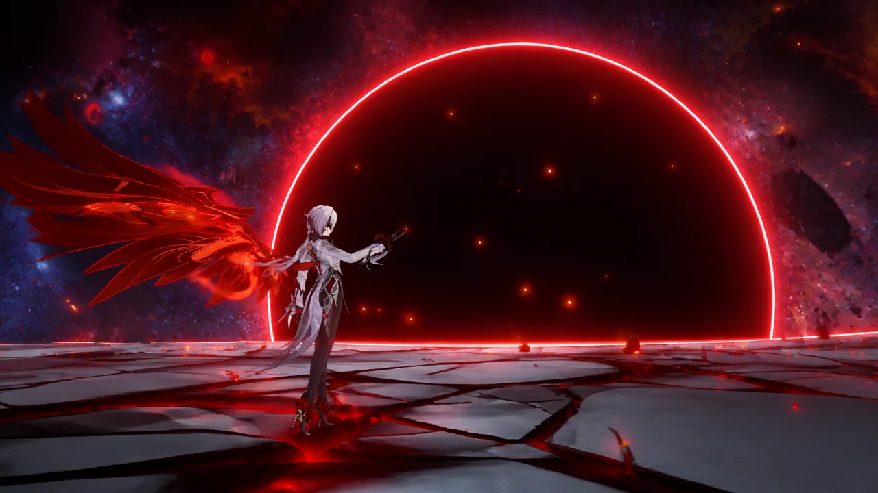 Genshin Impact Arlecchino Ultimate Animation Giant Globe