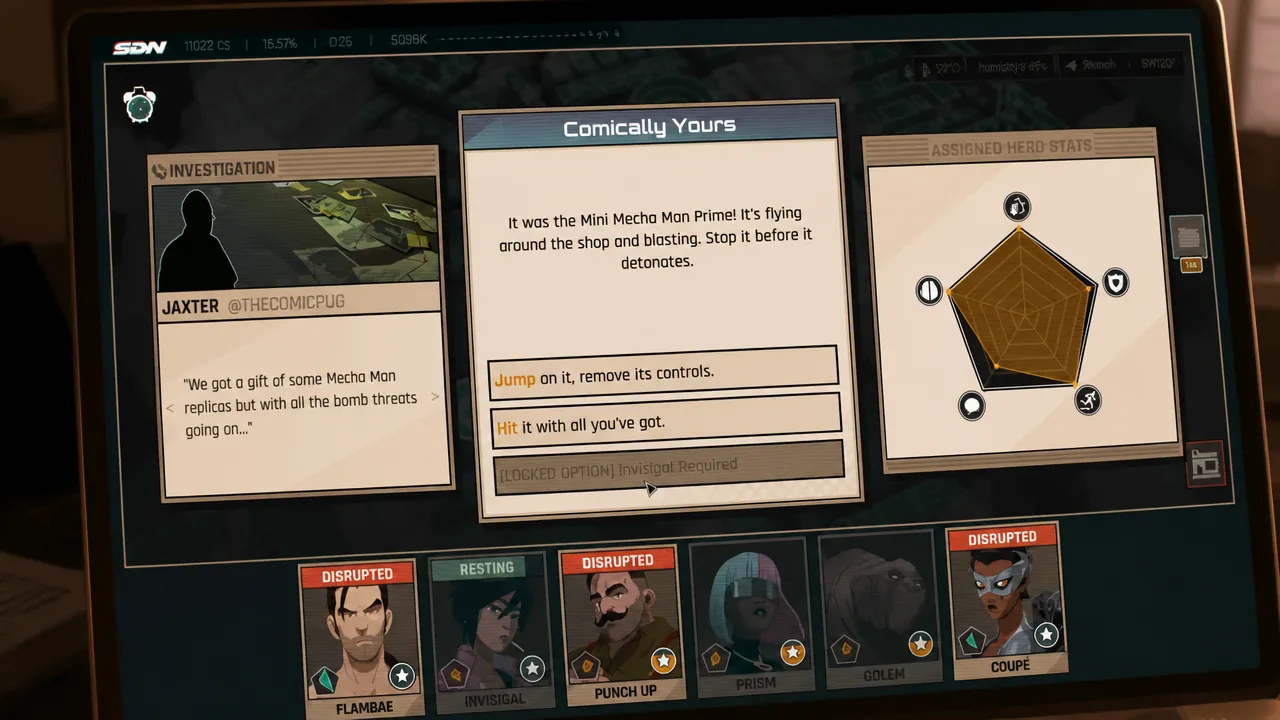 Dispatch Comically Yours Guide Without Invisigal